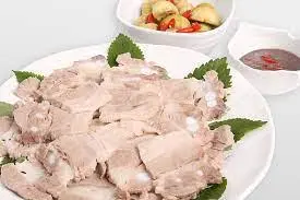 Hình ảnh Thịt Luộc Mắm Tôm Cà Pháo