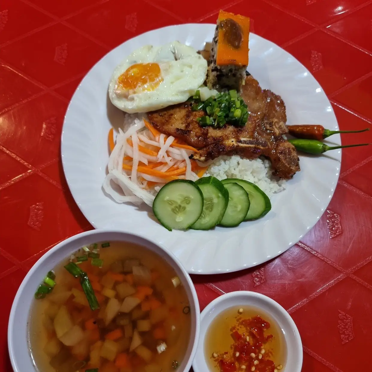 Hình ảnh Sườn Chả Trứng