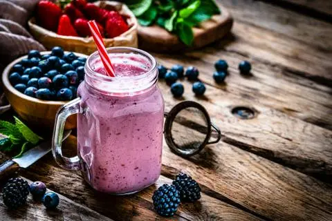 Hình ảnh Sữa chua việt quất