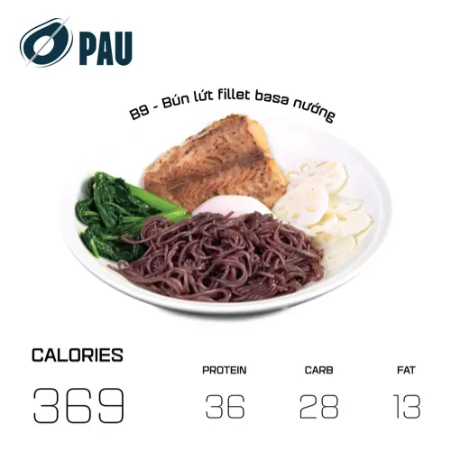 Hình ảnh B9 - Bún lứt fillet basa nướng  