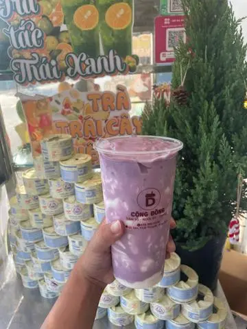 Hình ảnh Sinh Tố khoai môn ly 500ml