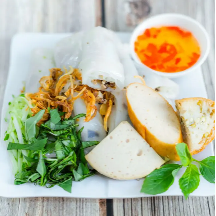 Hình ảnh Bánh Cuốn Nhân Thịt Không Chả
