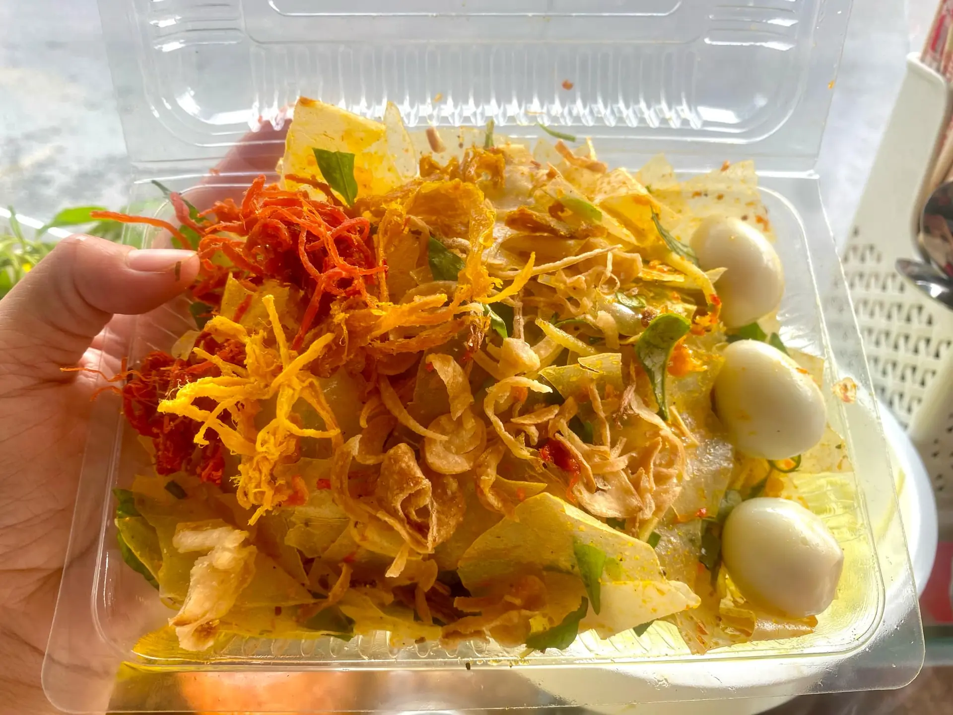 Hình ảnh Bánh Tráng Trôn Phơi Sương lớn