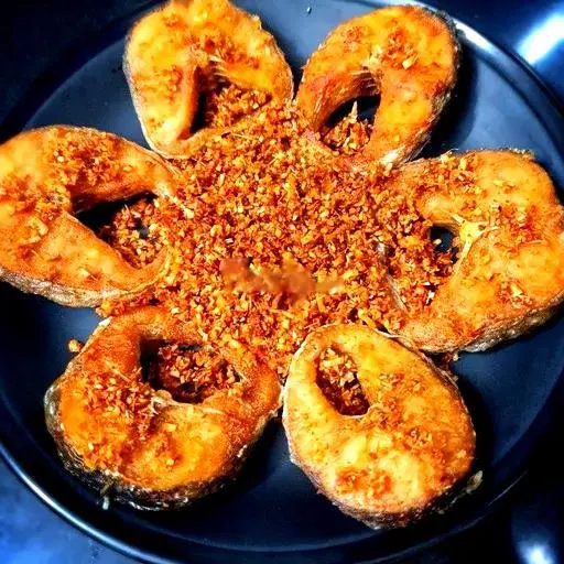 Hình ảnh Cơm Cá Lóc Chiên Muối Sả