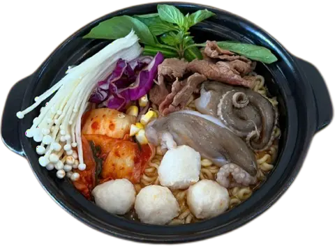 Hình ảnh MÌ KIM CHI BÒ BẠCH TUỘC