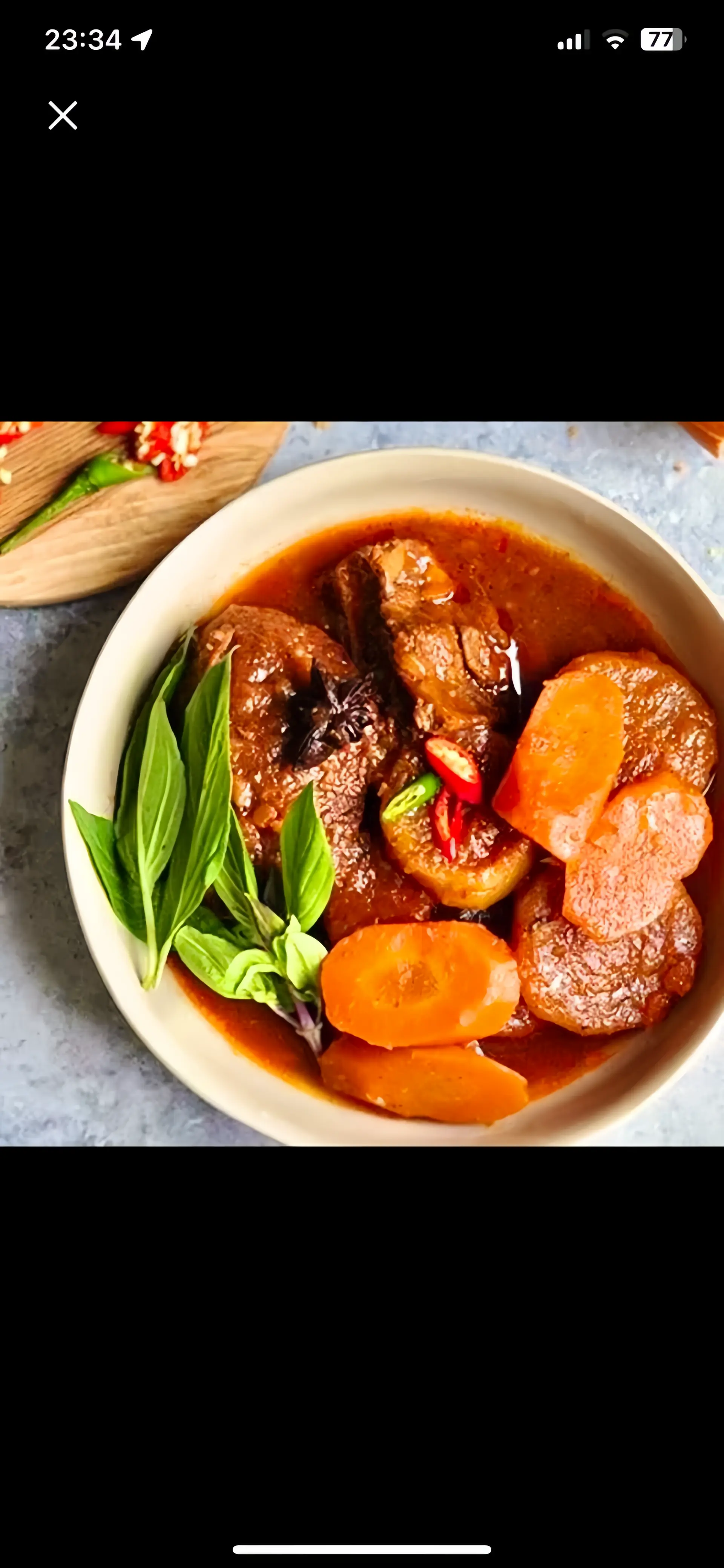 Hình ảnh Hủ tiếu Bò kho Nước dừa