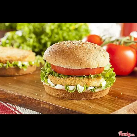 Hình ảnh Hamburger Gà