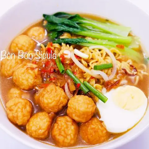 Hình ảnh Bún Cà ri cá viên