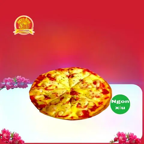 Hình ảnh Pizza Xúc Xích