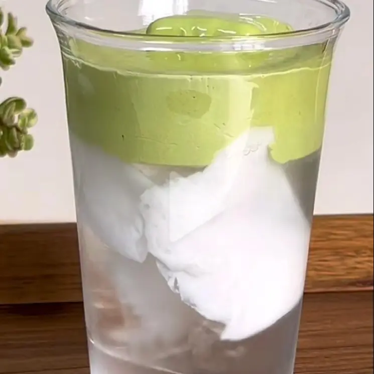 Hình ảnh Nước Dừa Kem Matcha
