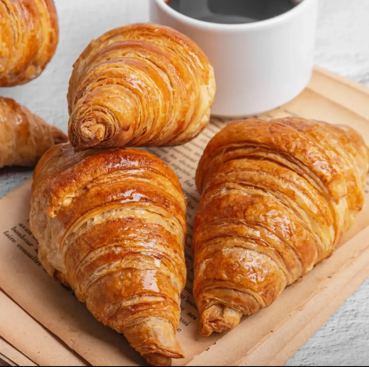 Hình ảnh Combo 3 Croissant  - TẶNG 1 HŨ MỨT