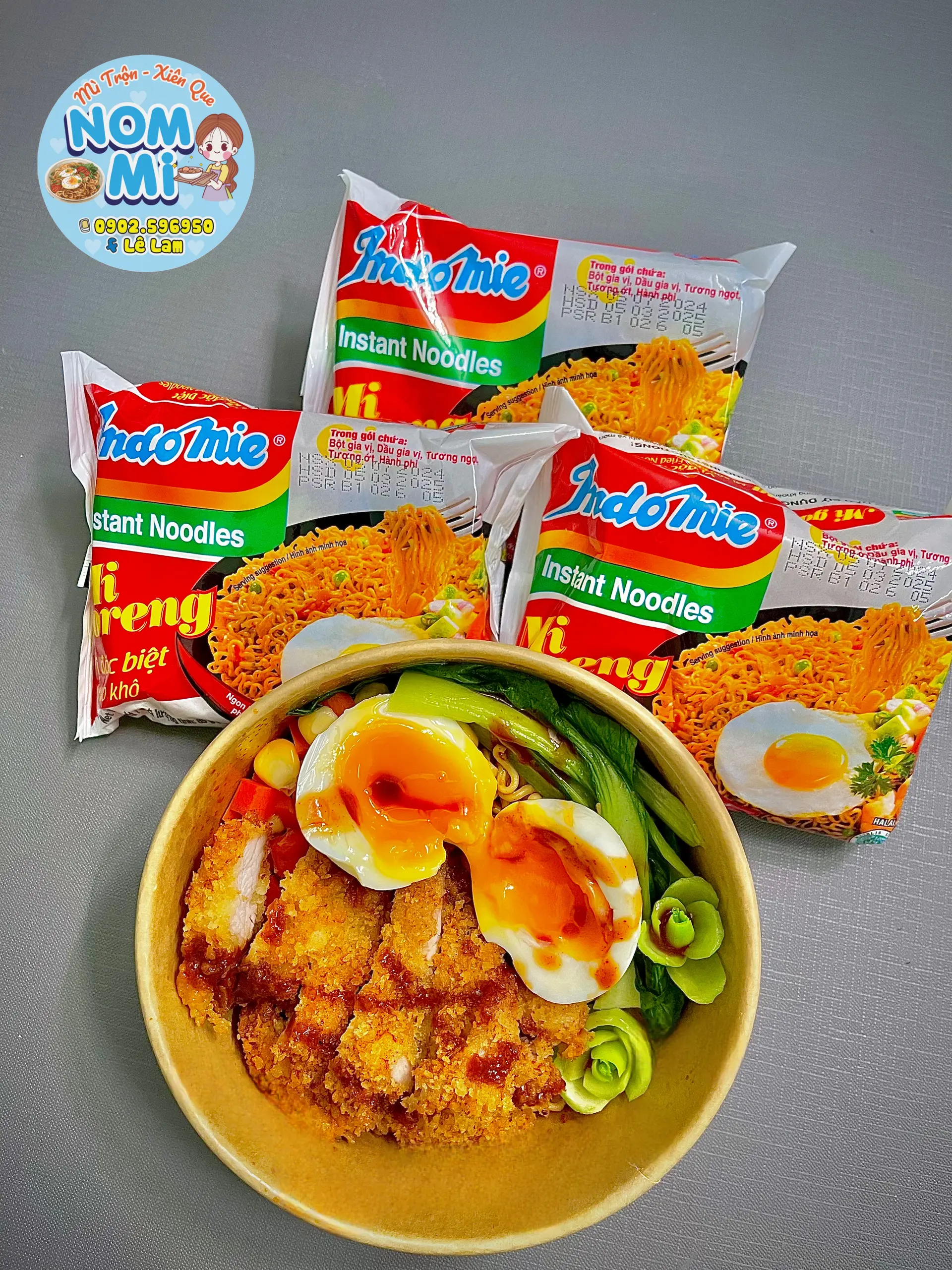 Hình ảnh Mì Trộn Tonkatsu (Free 1 ly Coca)