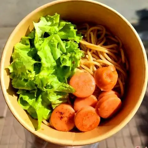 Hình ảnh Sốt teriyaki xúc xích