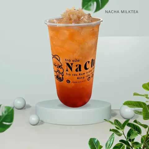 Hình ảnh Trà bưởi dâu tây