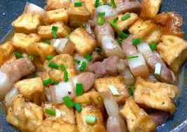 Hình ảnh Cơm thịt kho tiêu đậu hủ