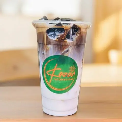 Hình ảnh Cà phê sữa tươi sương sáo