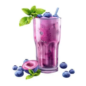 Hình ảnh Việt quất đá xay kem tươi