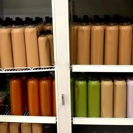 Hình ảnh Chai Khoai Môn Sữa 1 Lit
