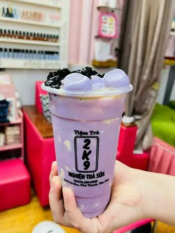 Hình ảnh Trà sữa sốt khoai môn béo ngậy