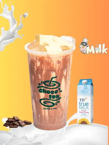 Hình ảnh SỮA TƯƠI SOCOLA PHÔ MAI TƯƠI - SIZE L