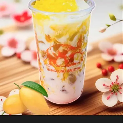 Hình ảnh trà sữa olong xoài size:M