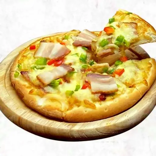 Hình ảnh Pizza Thịt Xông Khói