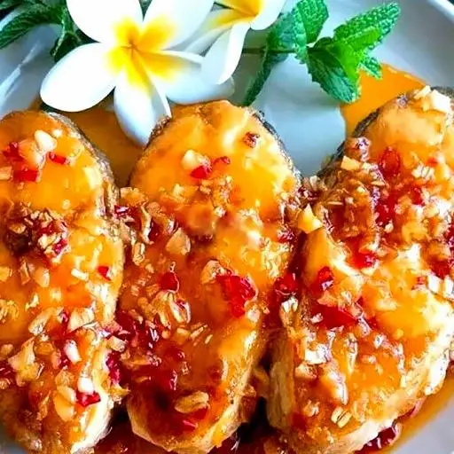 Hình ảnh Cơm Cá Hú Chiên Muối Sả