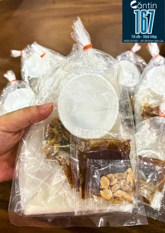 Hình ảnh Bánh tráng chấm me