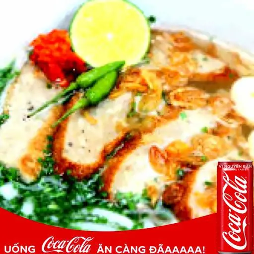 Hình ảnh Combo Bún chả cá Phú Yên và Cocacola