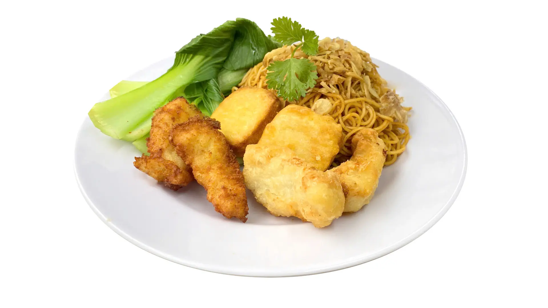 Hình ảnh Mì Gà Viên Chiên