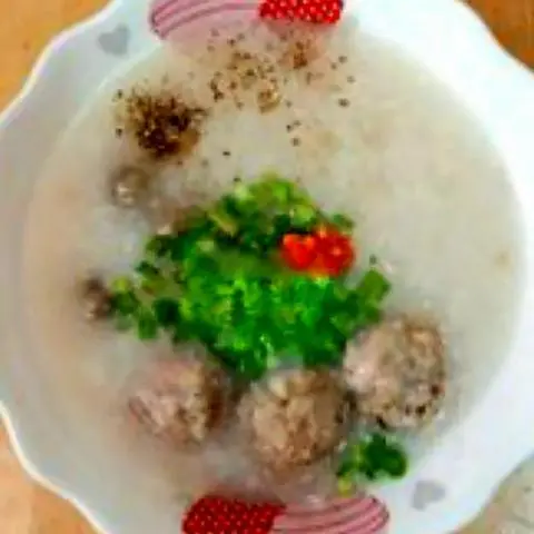 Hình ảnh Cháo thịt viên