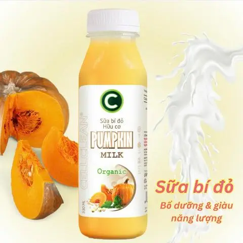 Hình ảnh Sữa bí đỏ hạt sen
