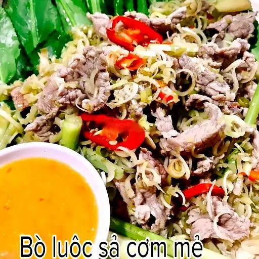 Hình ảnh Bò luộc sả cơm mẻ