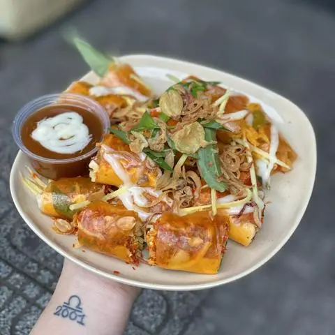 Hình ảnh Bánh tráng cuộn