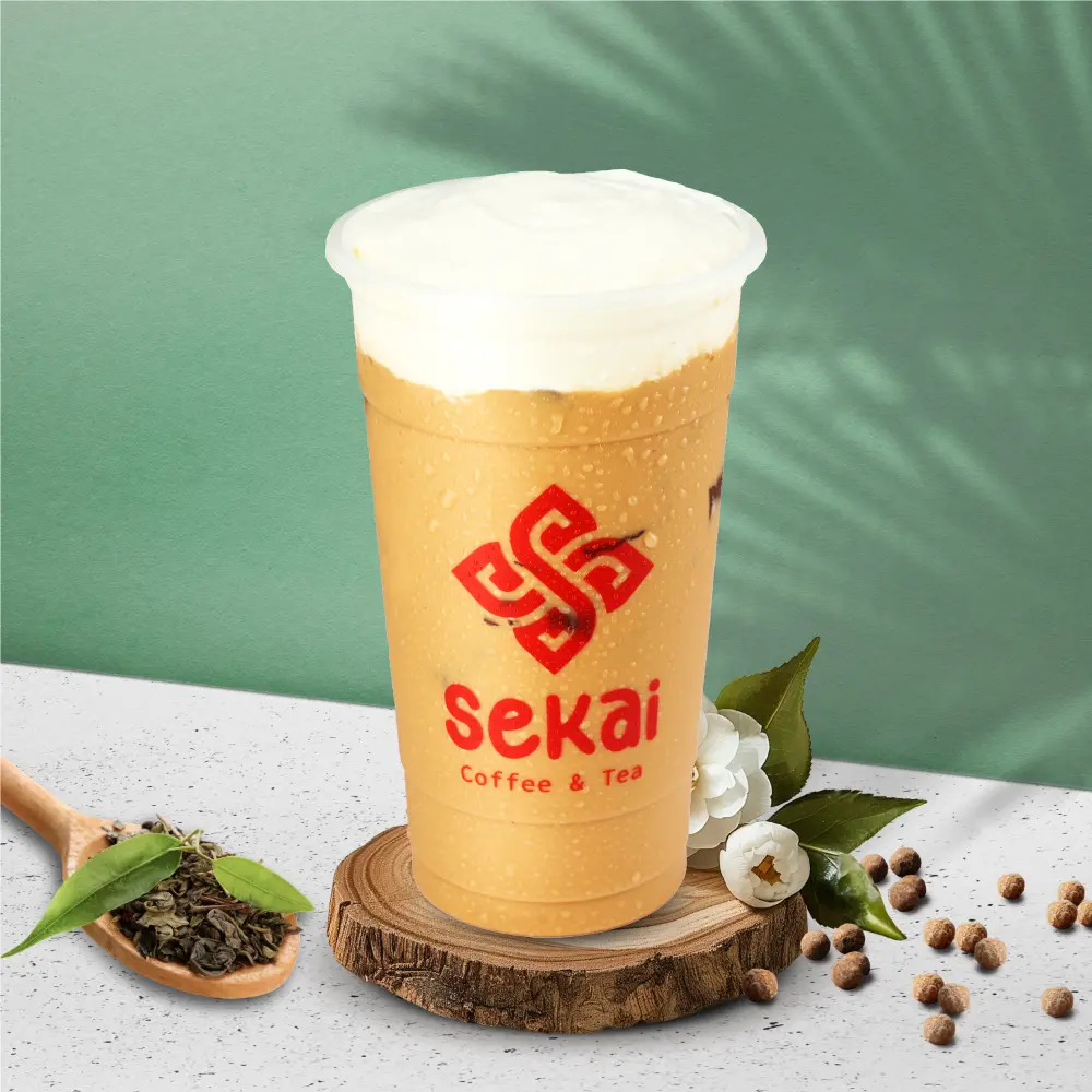 Hình ảnh Trà Sữa Kem Phô Mai
