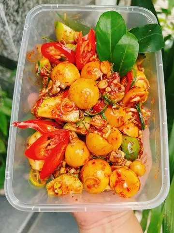 Hình ảnh Trứng Gà Non Sốt Me
