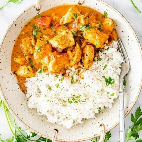 Hình ảnh Rice With Chicken Curry