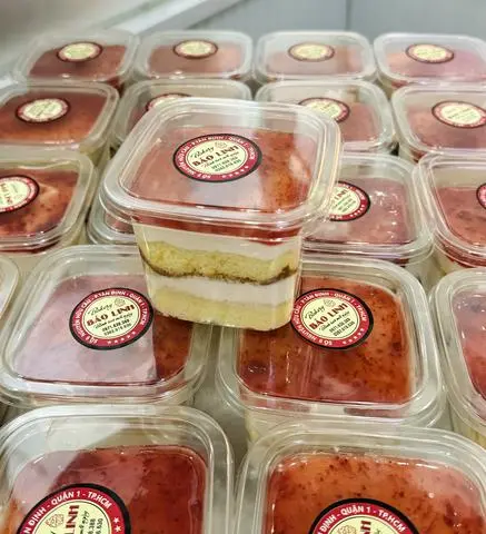 Hình ảnh bánh mousse sữa dâu