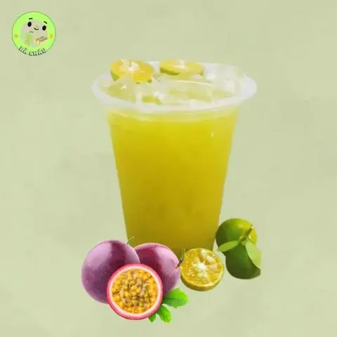 Hình ảnh mía mix chanh dây