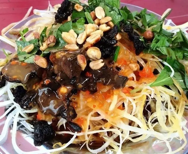 Hình ảnh gỏi khô bò