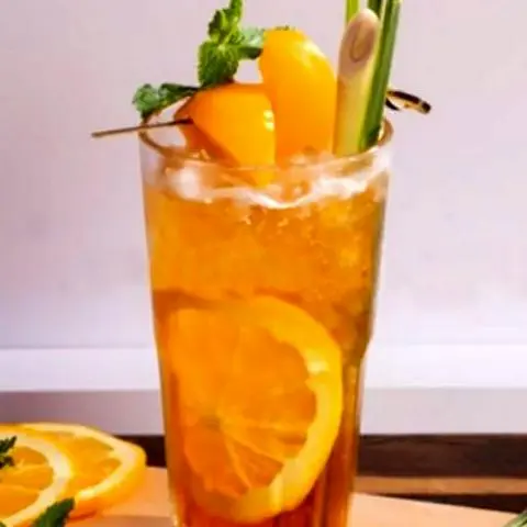 Hình ảnh Trà đào cam sả