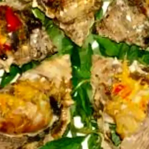 Hình ảnh Ốc gai nướng mỡ hành