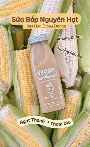 Hình ảnh Sữa Bắp Nguyên Hạt - Không Đường (Sugarfree Corn Milk)