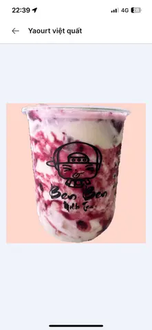 Hình ảnh yaourt viêt quất