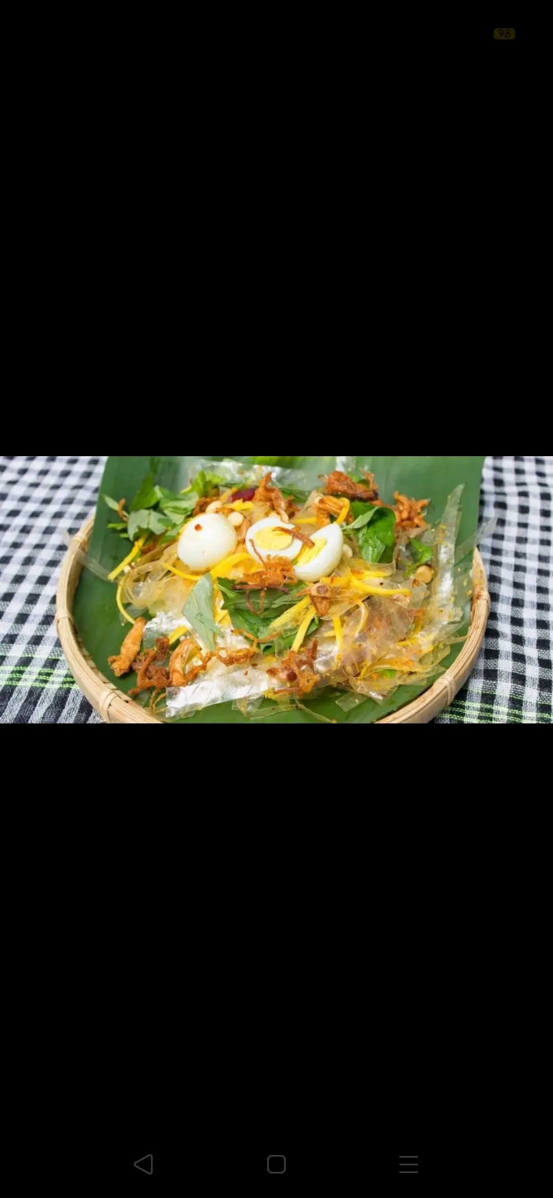Hình ảnh Bánh tráng trộn khô gà
