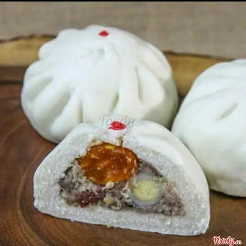 Hình ảnh Bánh Bao Trứng Muối