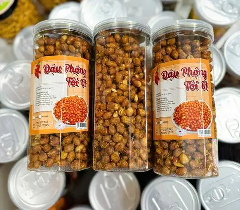 Hình ảnh Đậu Phông Tỏi Ớt (500G)