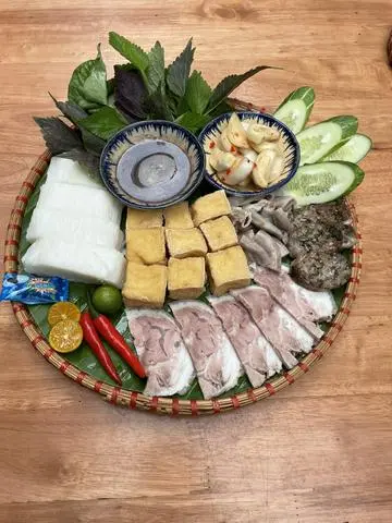 Hình ảnh Bún đậu lòng dồi - 1 người
