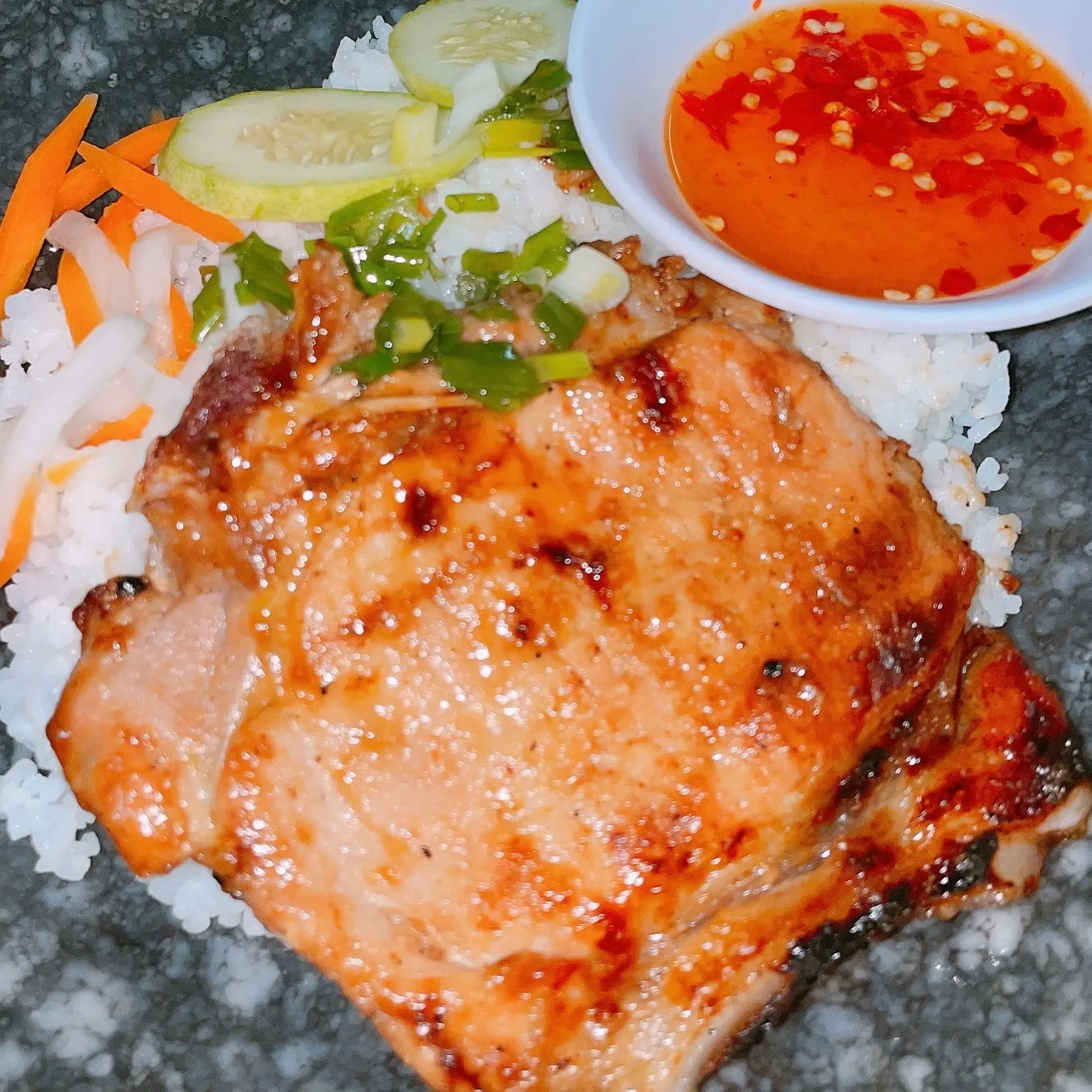Hình ảnh Cơm sườn ( sườn miếng nhỏ )