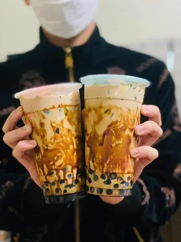 Hình ảnh Sữa tươi trân châu đường đen